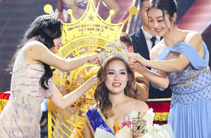 Tuyết Hồng đăng quang Hoa hậu Doanh nhân Quốc gia Việt Nam 2024