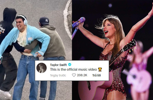 Nhàn như Taylor Swift, lướt TikTok vẫn có MV để ra mắt