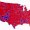 Tại sao bản đồ bầu cử Mỹ 'đỏ hơn xanh' nhưng ông Trump lại ít phiếu?