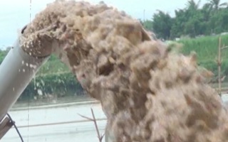 Trắng đêm truy quét "cát tặc" trên sông Trà Khúc