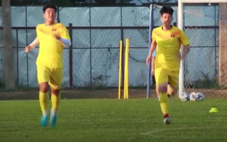 Video: U23 tập luyện ở Buriam chuẩn bị cho trận gặp UAE