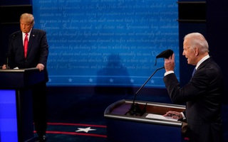 Trực tiếp: Ông Trump và Biden tranh luận lần cuối trước khi bầu cử