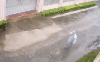 Video: Cháu bé bị bức tường đổ sập đè lên người ở Gia Lai