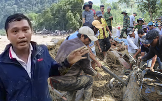 Video: Tường thuật nhanh của phóng viên Tuổi Trẻ từ hiện trường vụ sạt lở vùi lấp 45 người ở Trà Leng