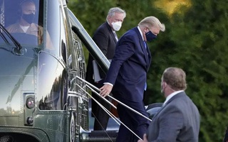 Video: Tổng thống Mỹ Donald Trump nhập viện điều trị COVID-19