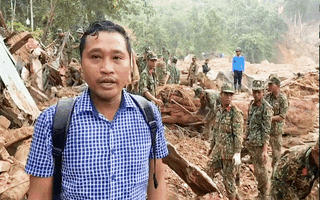 Video: Hàng trăm người đang đào bới tìm kiếm nạn nhân mất tích ở Trà Leng