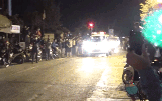 Video: Đoàn xe cứu thương được cảnh sát hộ tống rời hiện trường vụ Tuấn 'khỉ'
