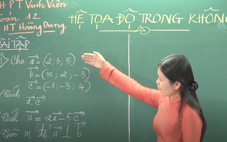 Ôn Tập Online Lớp 12 | Hình học không gian 'Hệ tọa độ trong không gian'