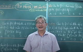 Ôn Tập Online Lớp 12 | Ôn tập môn toán lớp 12 chuyên đề Tích Phân
