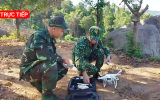 Trực tiếp: Sử dụng flycam truy tìm phạm nhân vượt ngục trên đèo Hải Vân