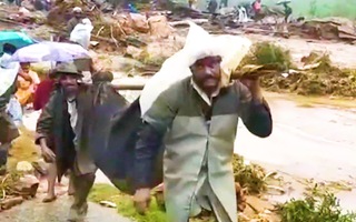 Video: Sạt lở đất ở Ấn Độ 26 người tử vong