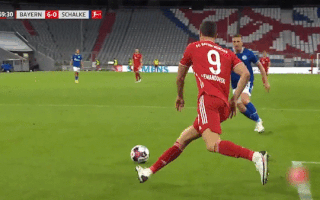 Video: Lewandowski kiến tạo bằng pha rabona đẹp mắt cho đồng đội ghi bàn