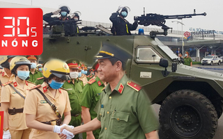 Bản tin 30s Nóng: Cảnh sát vũ trang xuất quân bảo vệ sân bay; Cá chết trắng kênh ở Bình Dương