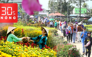 Bản tin 30s Nóng: Ùn ùn đổ về làng hoa Sa Đéc; Sống dở, chết dở vì ‘hội chứng kéo dài của virus corona’