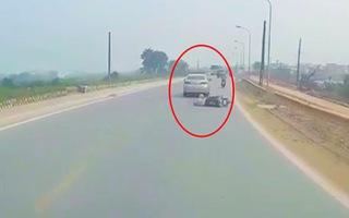 Video: Truy tìm tài xế ô tô tông người phụ nữ mang bầu rồi bỏ chạy