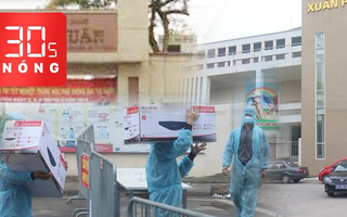 Bản tin 30s Nóng: Học sinh tiểu học cách ly tại trường, Hà Nội cho học sinh nghỉ từ ngày mai
