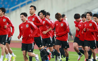 Video: Dàn sao tuyển Nhật Bản trong buổi tập trên sân Mỹ Đình trước trận gặp Việt Nam