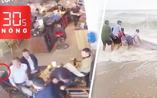 Bản tin 30s Nóng: Nổ súng tại quán cà phê ở TP Vinh, nghi phạm đã bị bắt; Cá voi 8m dạt vào biển Hà Tĩnh