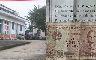 Video: Kiểm điểm từ xã đến huyện vụ một người dân nhận hỗ trợ 2.000 đồng