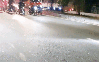 Video: Nhiều ‘quái xế’ rú ga, bốc đầu xe lúc rạng sáng ở thành phố Biên Hòa