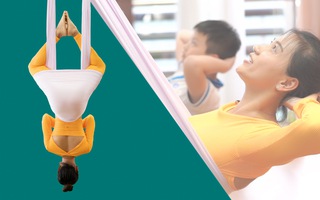 Video: Giúp trẻ điều chỉnh phom dáng, tránh gù lưng với bài yoga dây đơn giản
