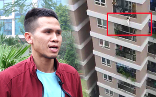 Video: Người cứu bé gái rơi từ tầng 12 kể lại giây phút 'sinh tử' của cháu