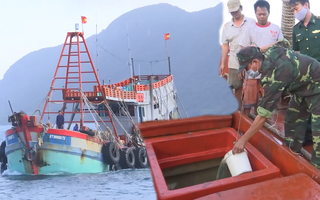 Video: Bắt tàu chở 180 ngàn lít dầu DO không rõ nguồn gốc
