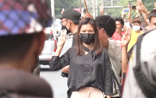 Video: 'Quyền phó tổng thống' kêu gọi chung tay phản đối chính quyền quân sự Myanmar
