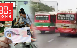 Bản tin 30s Nóng: ‘Lộ trình’ cấp căn cước gắn chip; Xe buýt rượt đuổi, chèn nhau sau va chạm