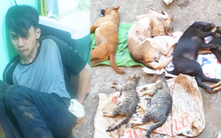 Video: Người dân vây bắt đối tượng sử dụng hung khí đi trộm chó, mèo lúc rạng sáng