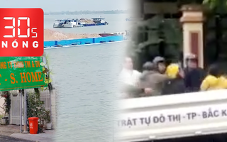 Bản tin 30s Nóng: ‘Ai' trúng thầu mỏ cát hơn 2.800 tỉ? Đình chỉ 4 cán bộ đánh người bán rau