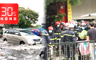Bản tin 30s Nóng: Cháy tiệm đồ ở Hà Nội, hiểm họa từ nhà bít bùng; Mưa qua, đường lại ngập
