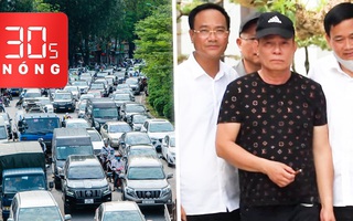 Bản tin 30s Nóng: Kẻ bắn chết 2 người không bị còng tay; Chen chúc đi nghỉ lễ, đường về có nhích từng chút?