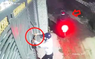 Video: Tên trộm táo tợn bẻ khóa vào nhà, ung dung dắt xe SH tẩu thoát