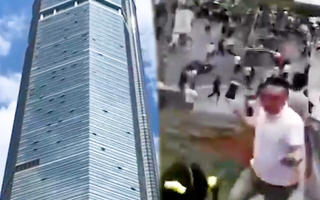 Video: Tòa nhà chọc trời ở Thâm Quyến liên tục rung lắc khiến nhiều người tháo chạy
