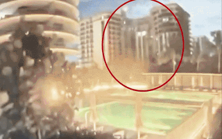Video: Đang tìm kiếm khoảng 100 người mất tích trong vụ tòa nhà 12 tầng đổ sập ở Florida