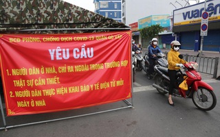 Video: Gò Vấp dời chốt xảy ra ùn tắc đến vị trí mới để thuận tiện kiểm soát và quay đầu xe
