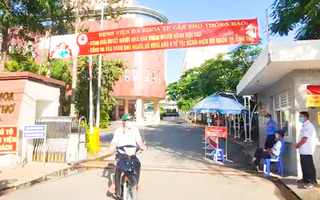 Video: 1 lãnh đạo và êkíp trực cấp cứu 7 người dương tính, phong tỏa một phần Bệnh viện Đa khoa TP Cần Thơ