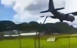 Video: Hình ảnh cuối cùng của chiếc máy bay quân sự Philippines rơi làm 45 người chết