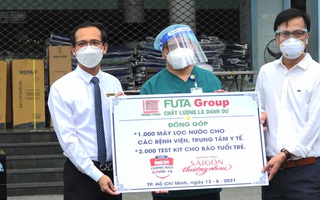Nhiều hoạt động ý nghĩa của tập đoàn Phương Trang tiếp sức cho tuyến đầu chống dịch