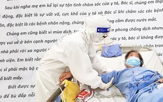 Video: Cảm động bức thư của gia đình bệnh nhân COVID-19 gửi đến Bệnh viện Đa khoa Sa Đéc