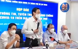Chủ tịch UBND TP.HCM: 'Dịch tồn tại lâu dài, chúng ta phải thay đổi hành vi để đảm bảo an toàn'
