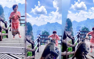 Video: Mải mê nhảy múa quay video, 'kẻ trộm' ôm mất túi xách cùng tư trang