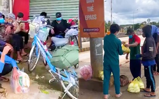 Video: Đang tìm cách hỗ trợ nhóm ngư dân đạp xe 1.000km về quê, bị 'kẹt' ở Đắk Nông