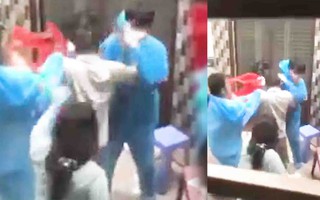 Video: Công an quận 8 củng cố hồ sơ để xử lý nhóm người xô xát, hành hung nhân viên y tế