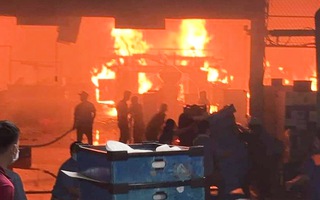 Video: Cháy lớn tại công ty Changshin Đồng Nai