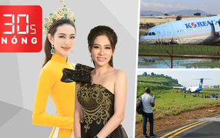 Bản tin 30s Nóng: Hoa hậu Thùy Tiên bị kiện; Hai máy bay trượt khỏi đường băng