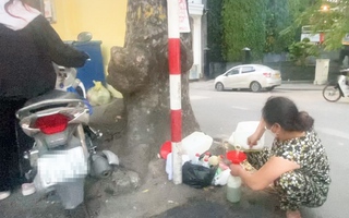 Video: Một đoạn chưa tới 2km đường Nguyễn Thái Học ở Hà Nội có khoảng 20 'cây xăng cục gạch'