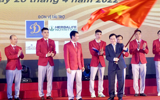 Video: Đoàn thể thao Việt Nam làm lễ xuất quân tham dự SEA Games 31