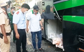 Video: Xe giường nằm chở hàng chục con heo chết từ Quảng Ngãi vào TP.HCM tiêu thụ
